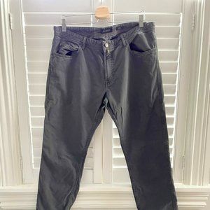 Massimo Dutti 36" Slim Fit Grey Pants